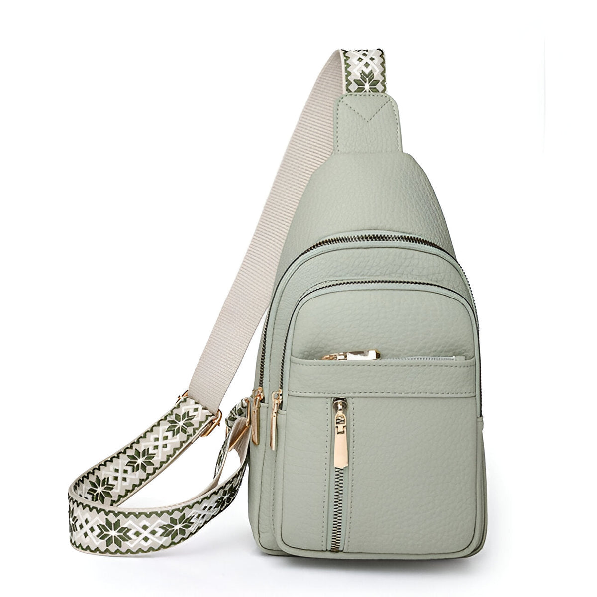 Wren | Women’s Patterned-Strap Sling Bag