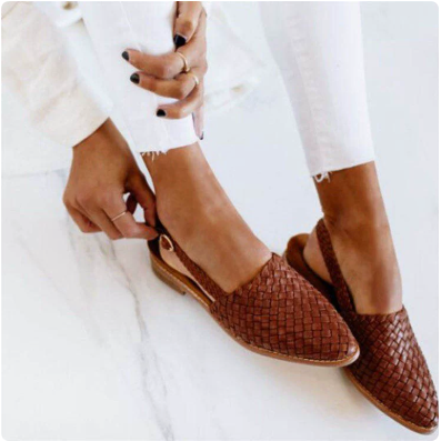 Marlowe | Women’s Woven Slingback Flats