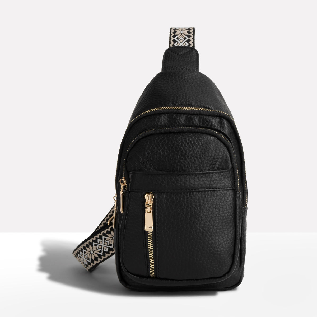 Wren | Women’s Patterned-Strap Sling Bag