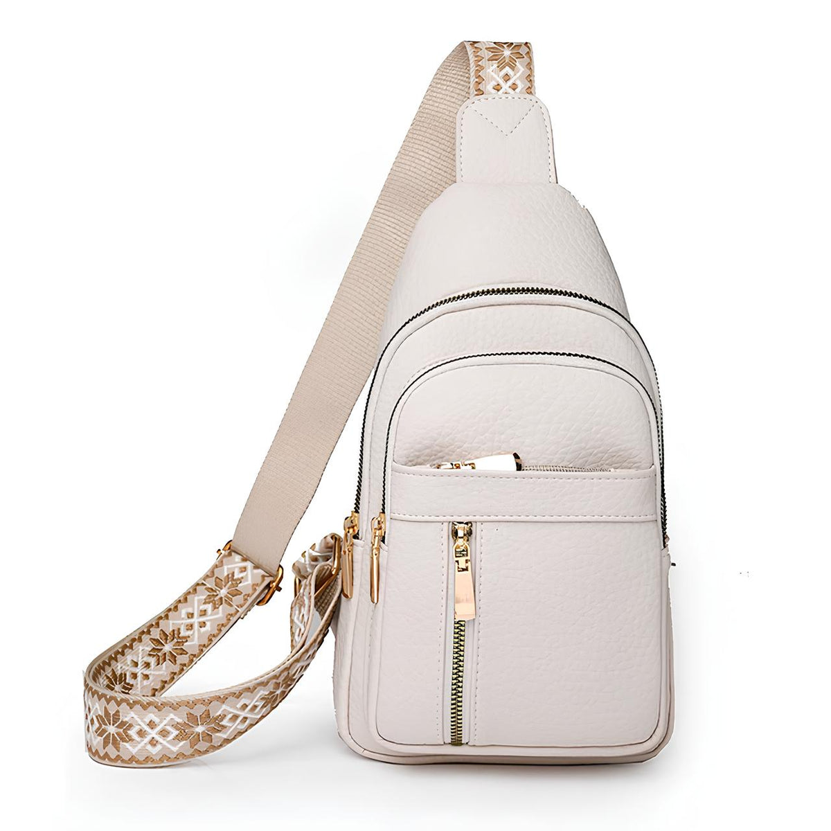 Wren | Women’s Patterned-Strap Sling Bag