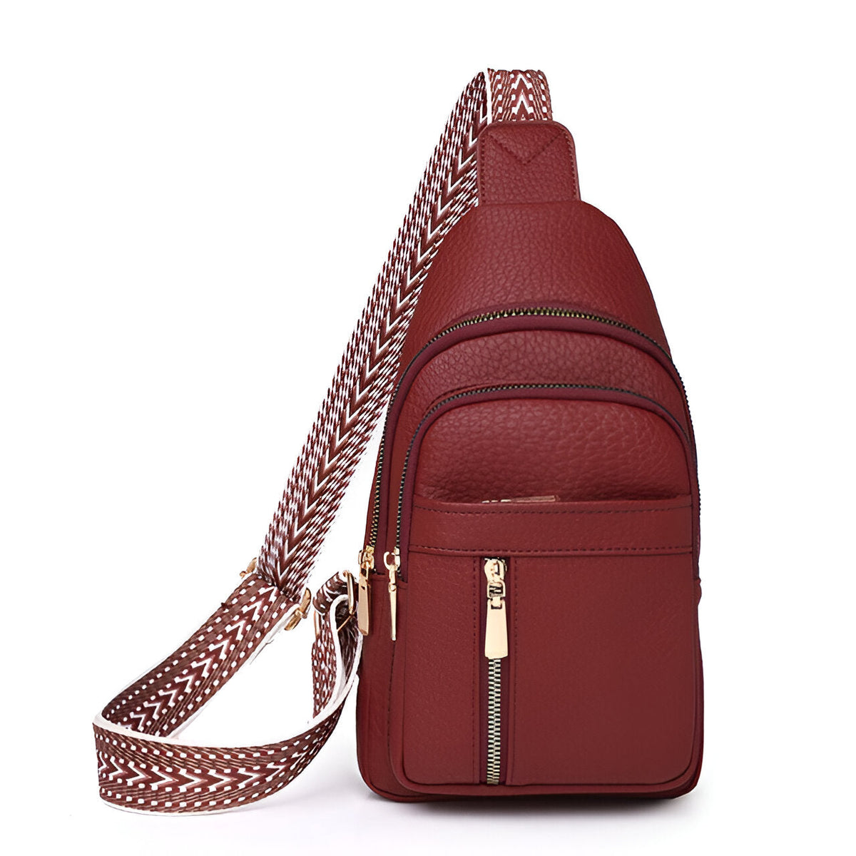 Wren | Women’s Patterned-Strap Sling Bag